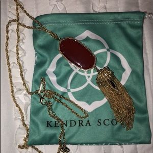 Maroon Rayne Kendra Scott Necklace